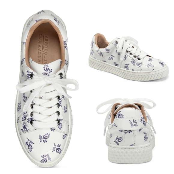 AEROSOLES Shoes - Aerosoles - Laura Ashley's La Eve Floral Quilted Sneakers